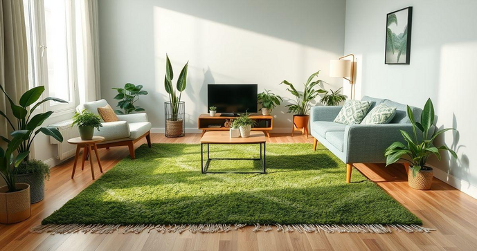Tapete Ecológico: Como Escolher o Ideal para Sua Casa e Sustentabilidade Tapete Ecológico: Como Escolher o Ideal para Sua Casa e Sustentabilidade