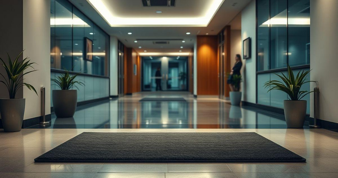 Tapete para entrada empresa que valoriza e protege seu espaço